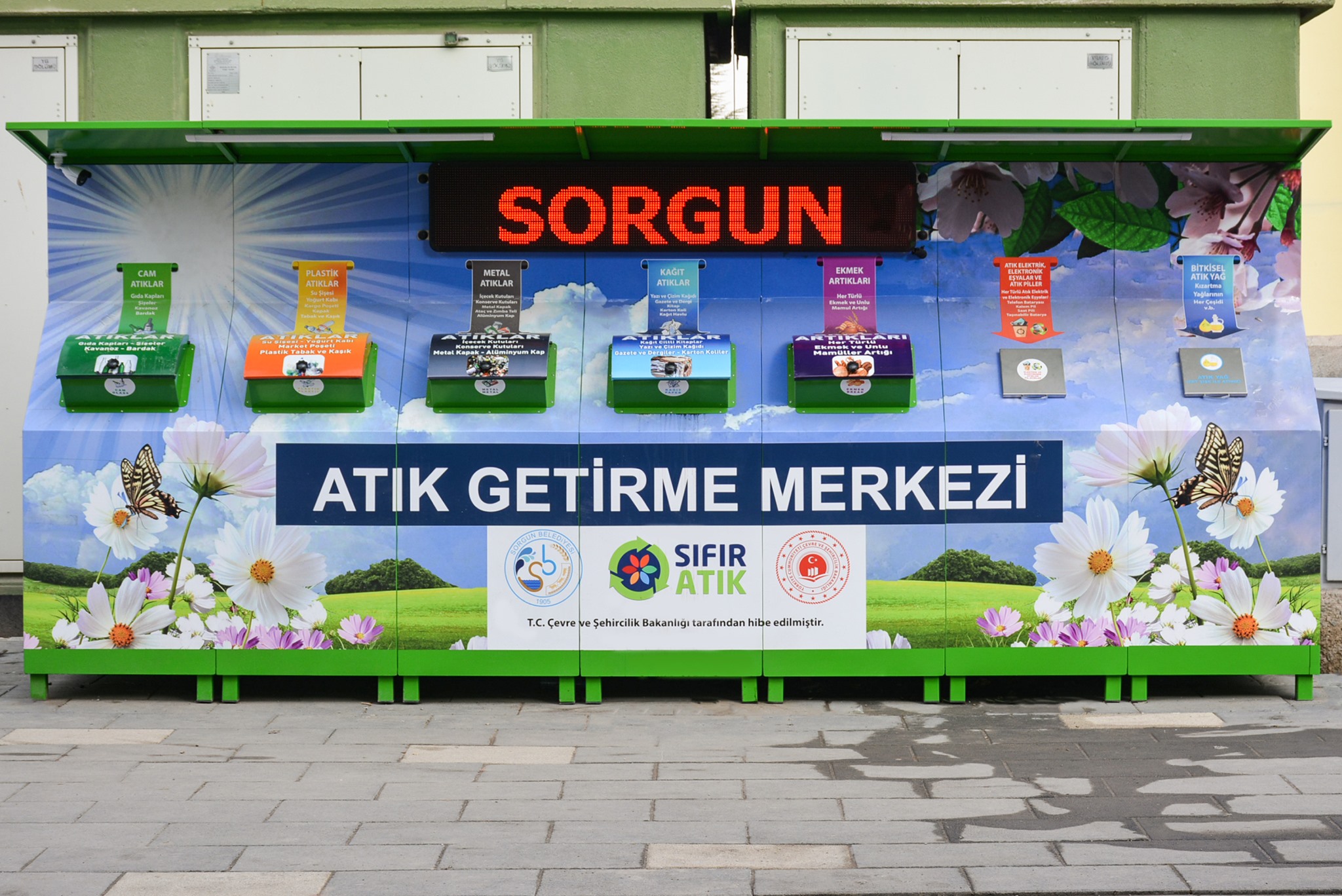 Sorgun Belediyesi tarafından Sıfır Atık Projesi kapsamında çevreyi korumak, yeşili