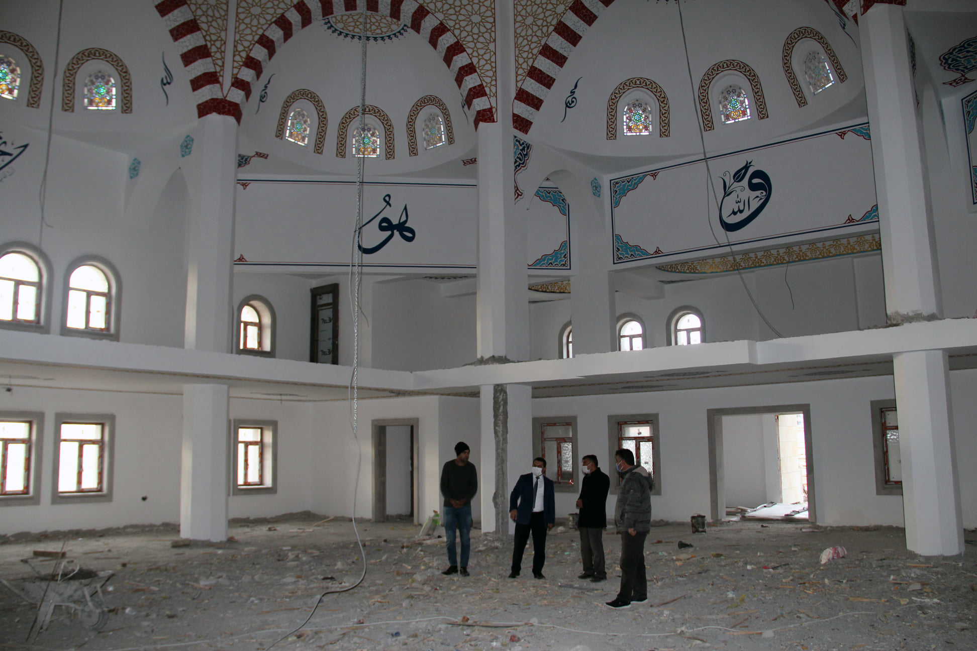Akdağmadeni Belediye Başkanı Uzm.Dr.Nezih Yalçın yapımı devam eden Akdağmadeni İmam