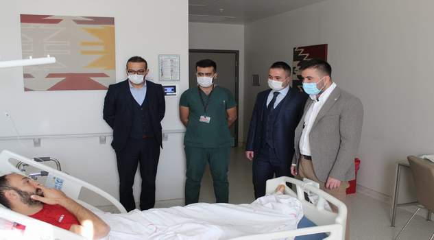 Geçtiğimiz hafta oynanan Çengelköyspor-Yozgatspor müsabakasında ayağından sakatlanan ve Yozgat Şehir