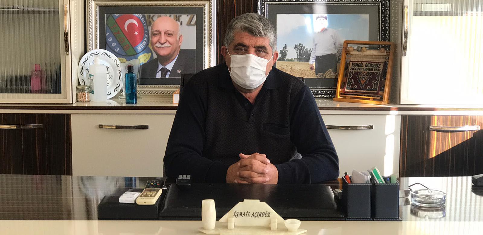 Yozgat Ziraat Odası Başkanı İsmail Açıkgöz değişen iklim şartları ve