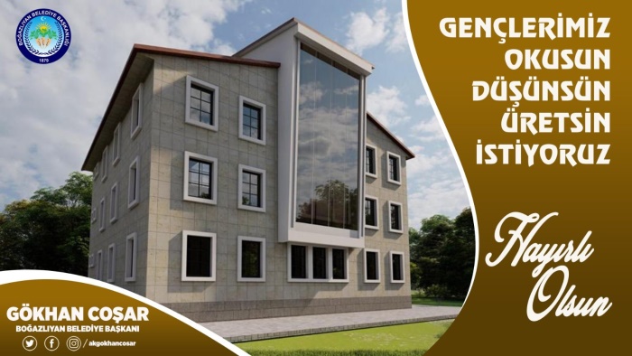 Boğazlıyan Belediyesi tarafından yaptıralacak olan kütüphane binası ihalesi yapıldı.
