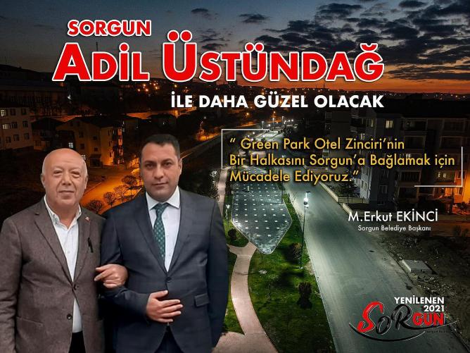 Sorgun Belediye Başkanı M. Erkut Ekinci, 2021 yılının Sorgun için