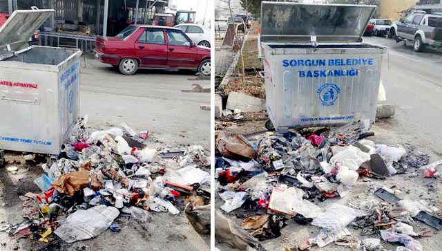 Sorgun Belediye Başkanı M Erkut Ekinci, Belediye Temizlik Hizmetleri ekibinin