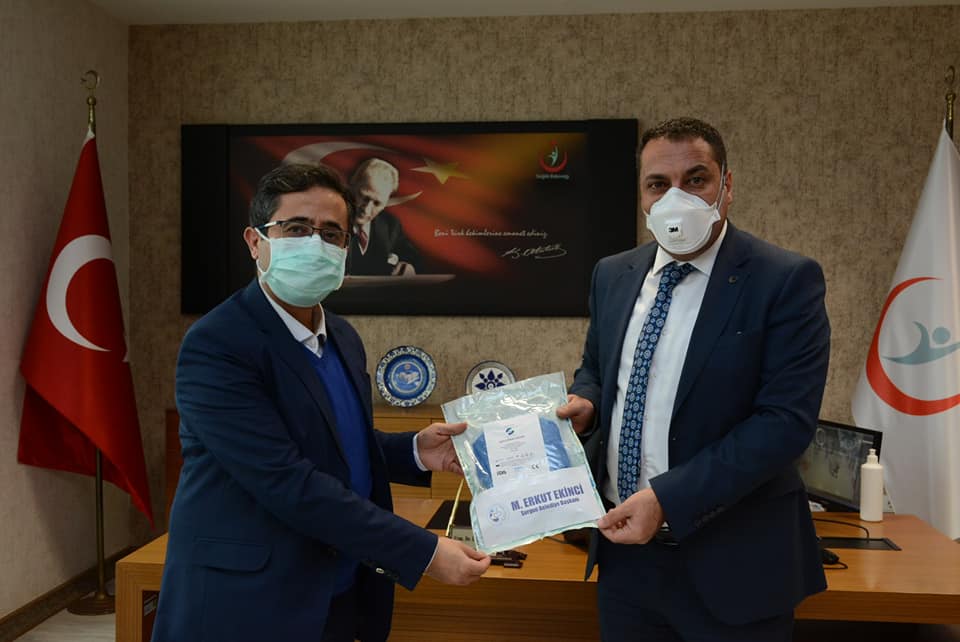 Sorgun Belediye Başkanı M Erkut Ekinci, korona salgınına karşı en