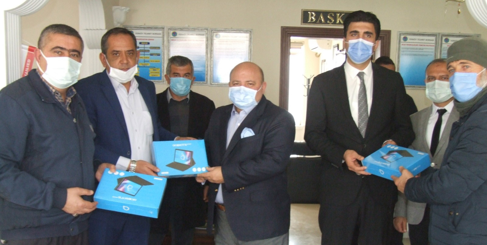 Yerköy Ticaret Borsası, yeni tip korona virüs (Covid-19) tedbirleri kapsamında