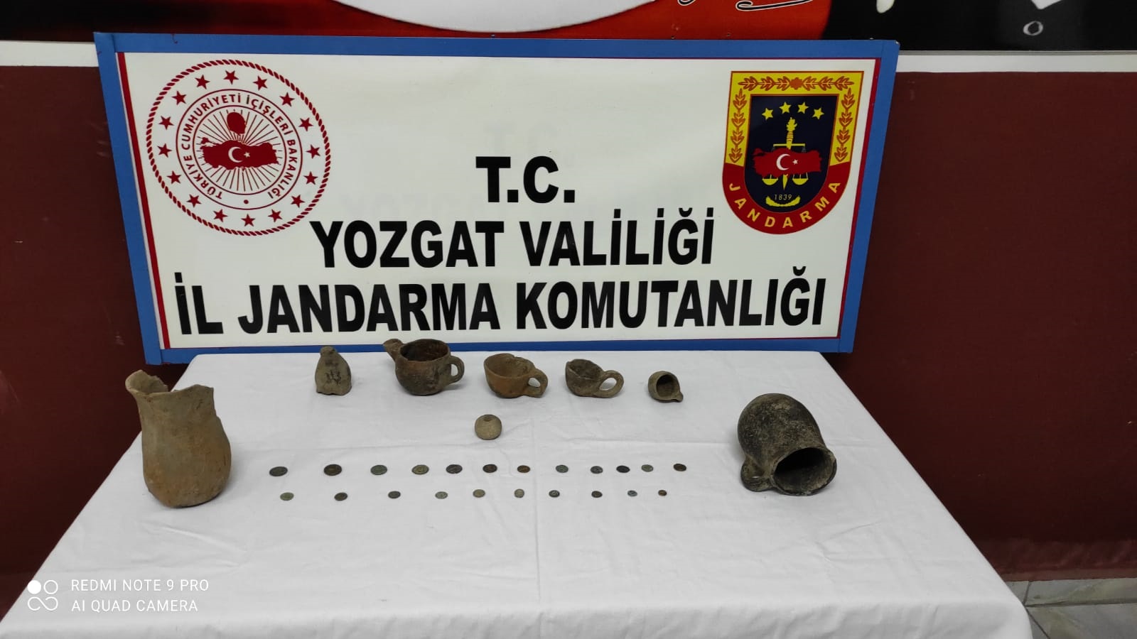 Yozgat İl Jandarma Komutanlığı ekipleri tarafından Boğazlıyan İlçesinde bir akaryakıt