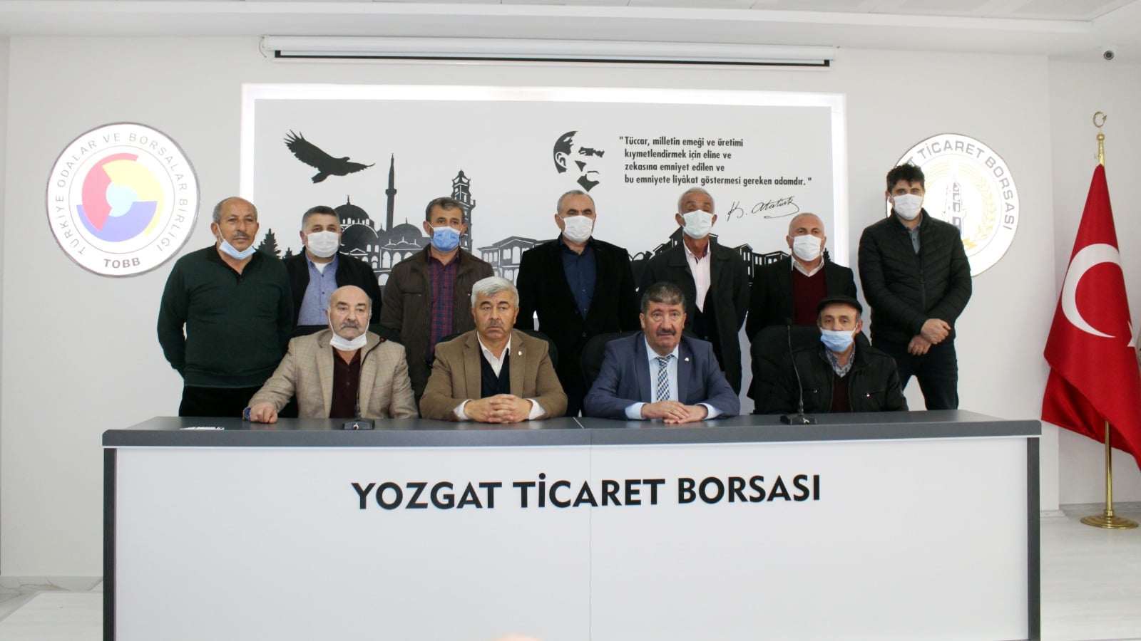 Yozgat Ticaret Borası son derece modern olarak tasarlanan Onur Kaytan