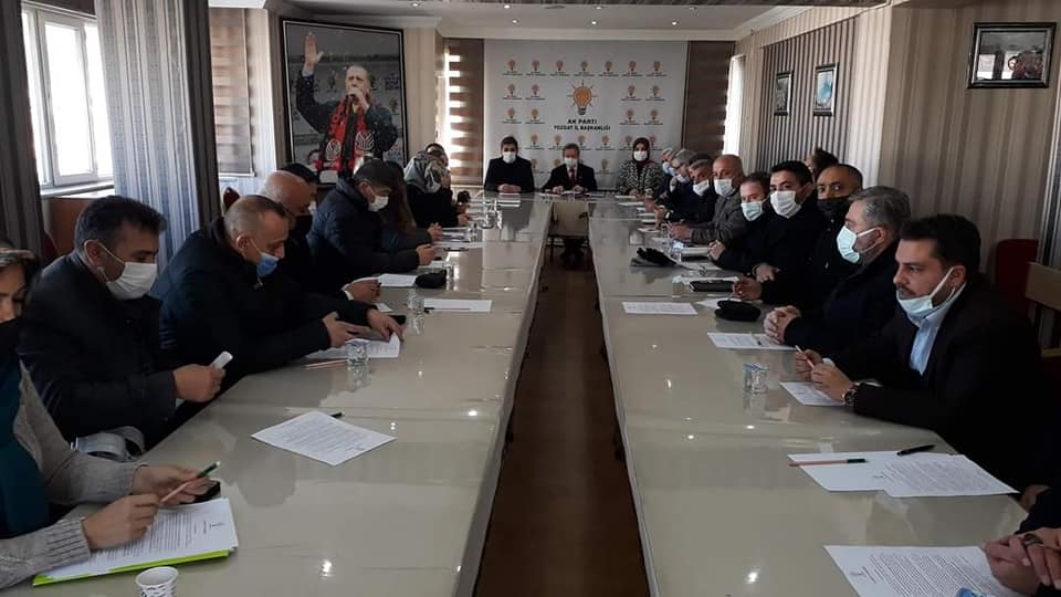 AK Parti Yozgat İl Başkanı Yusuf Başer, küresel salgın haline