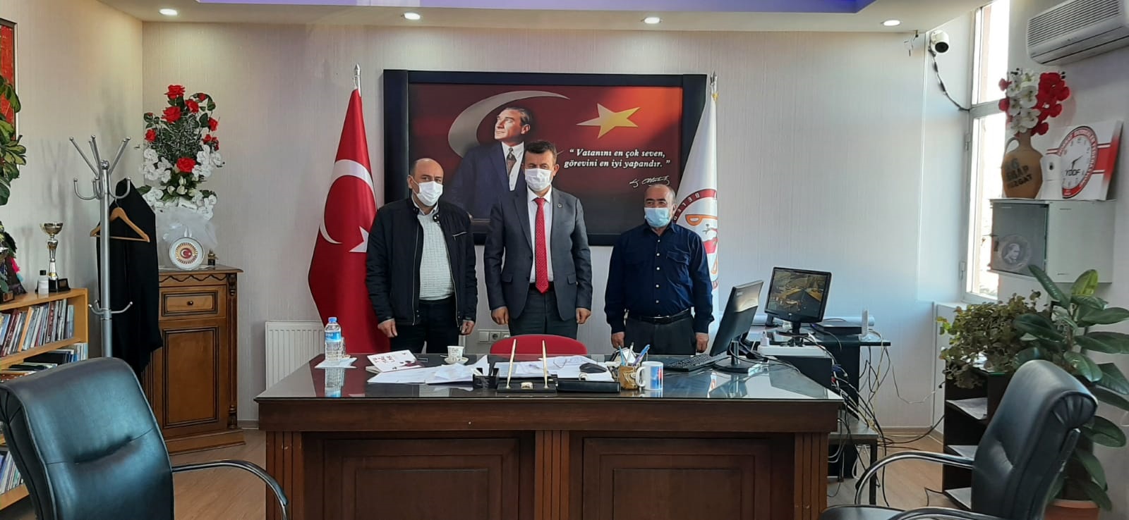 Demokratik Sol Parti (DSP) Yozgat İl Başkanlığı ilçe teşkilatlar ile