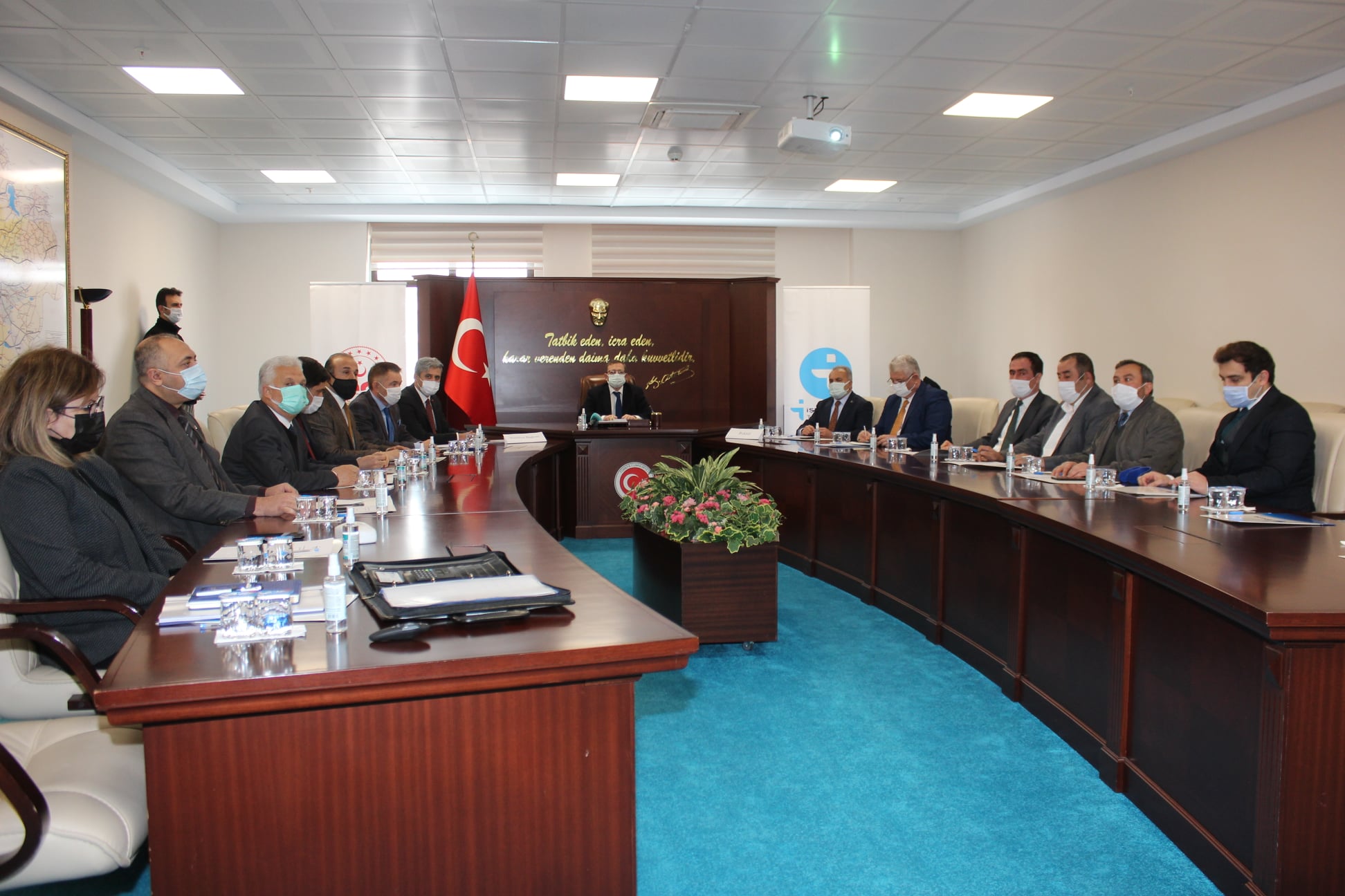 Yozgat İl İstihdam Kurul Toplantısı Vali Ziya Polat başkanlığında yapıldı.
