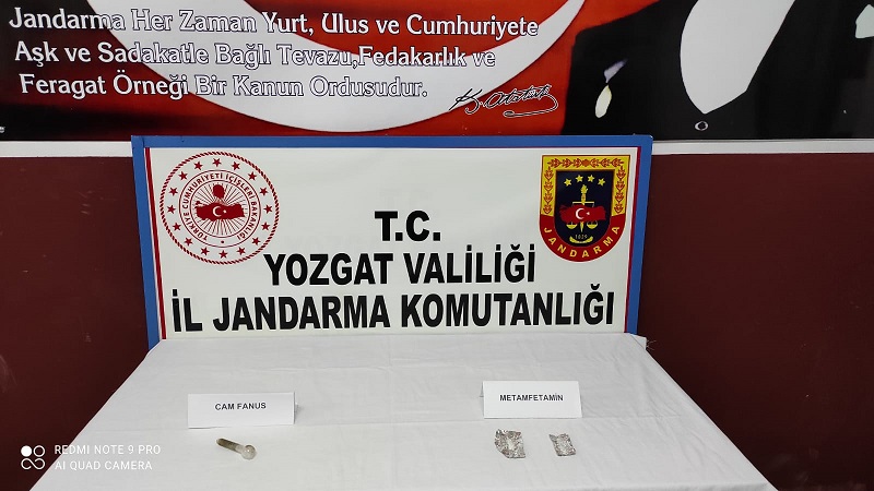 Yozgat İl Jandarma Komutanlığı ekipleri tarafından Yerköy İlçesinde  düzenlenen operasyonda