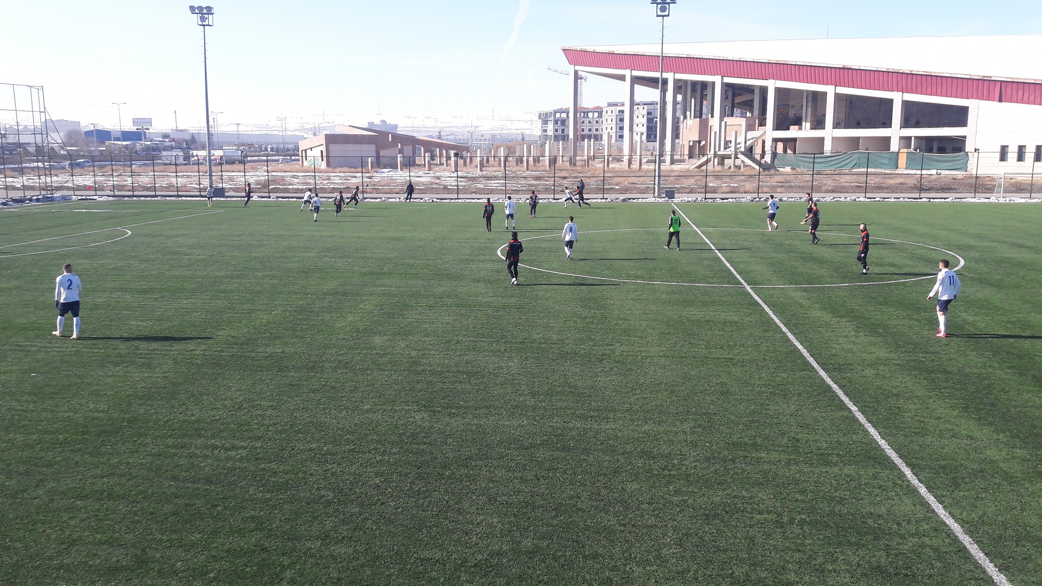 İkinci yarı hazırlıklarını kendi tesislerinde sürdüren Yozgatspor, İkinci Lig takımlarından