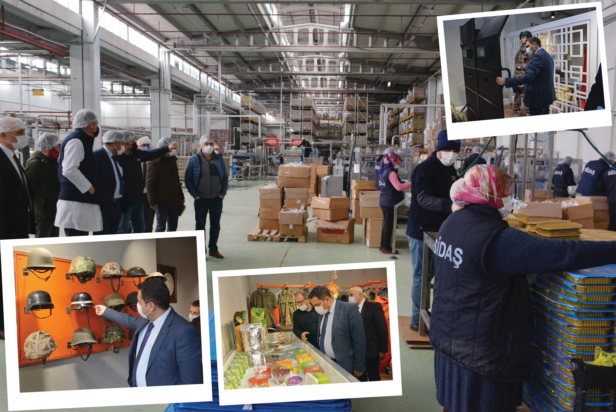 Sorgun Belediye Başkanı M. Erkut Ekinci, Yozgat Organize Sanayi Bölgesi'nde