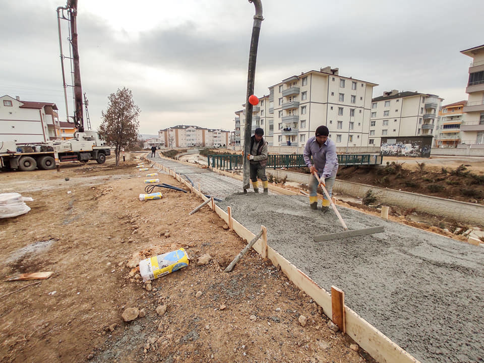 Sorgun Belediye Başkanı M Erkut Ekinci, ıslah çalışması tamamlanan Delibaş