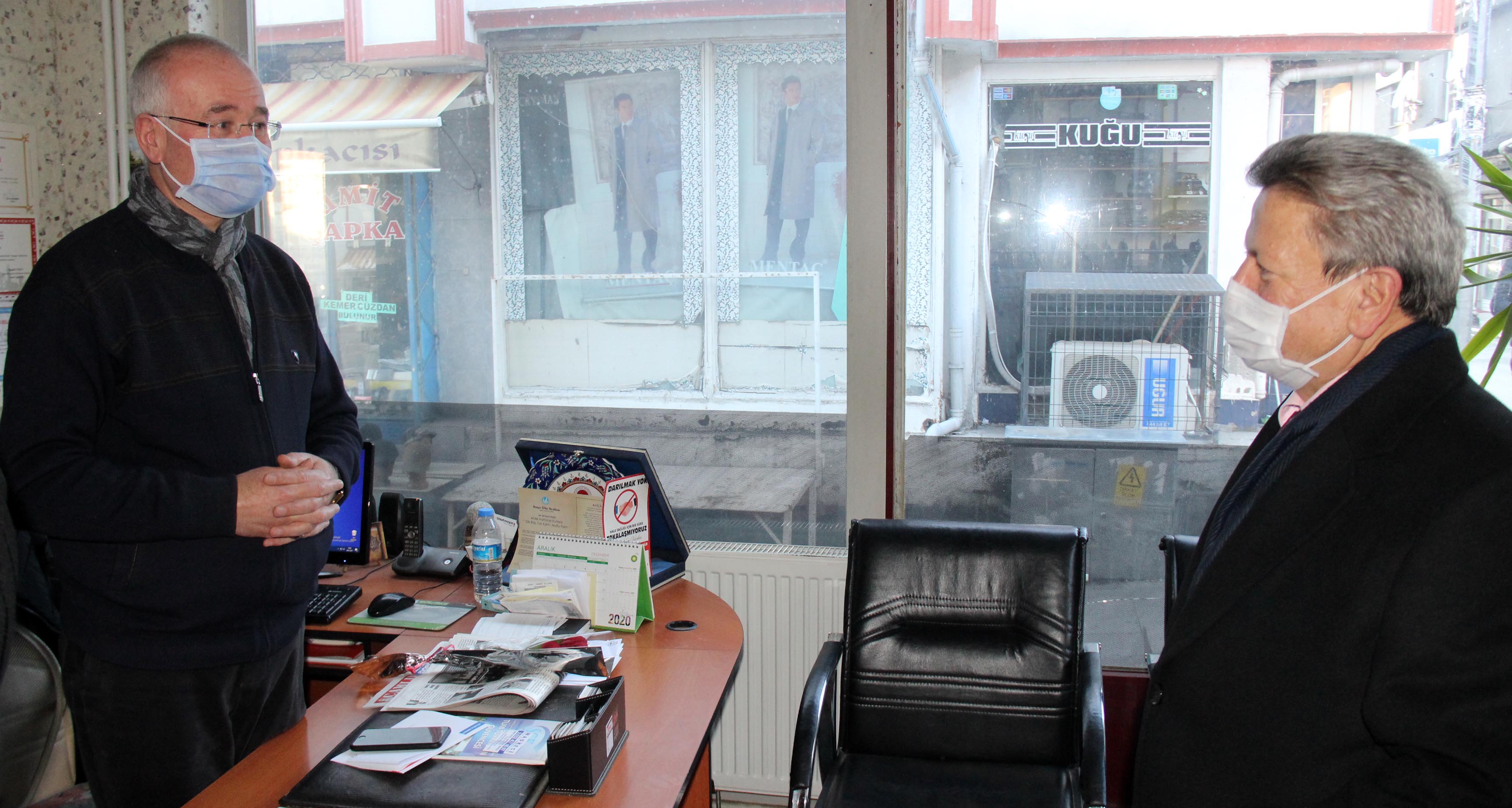 AK Parti Yozgat İl Başkanı Yusuf Başer, beraberinde yeni oluşturulan