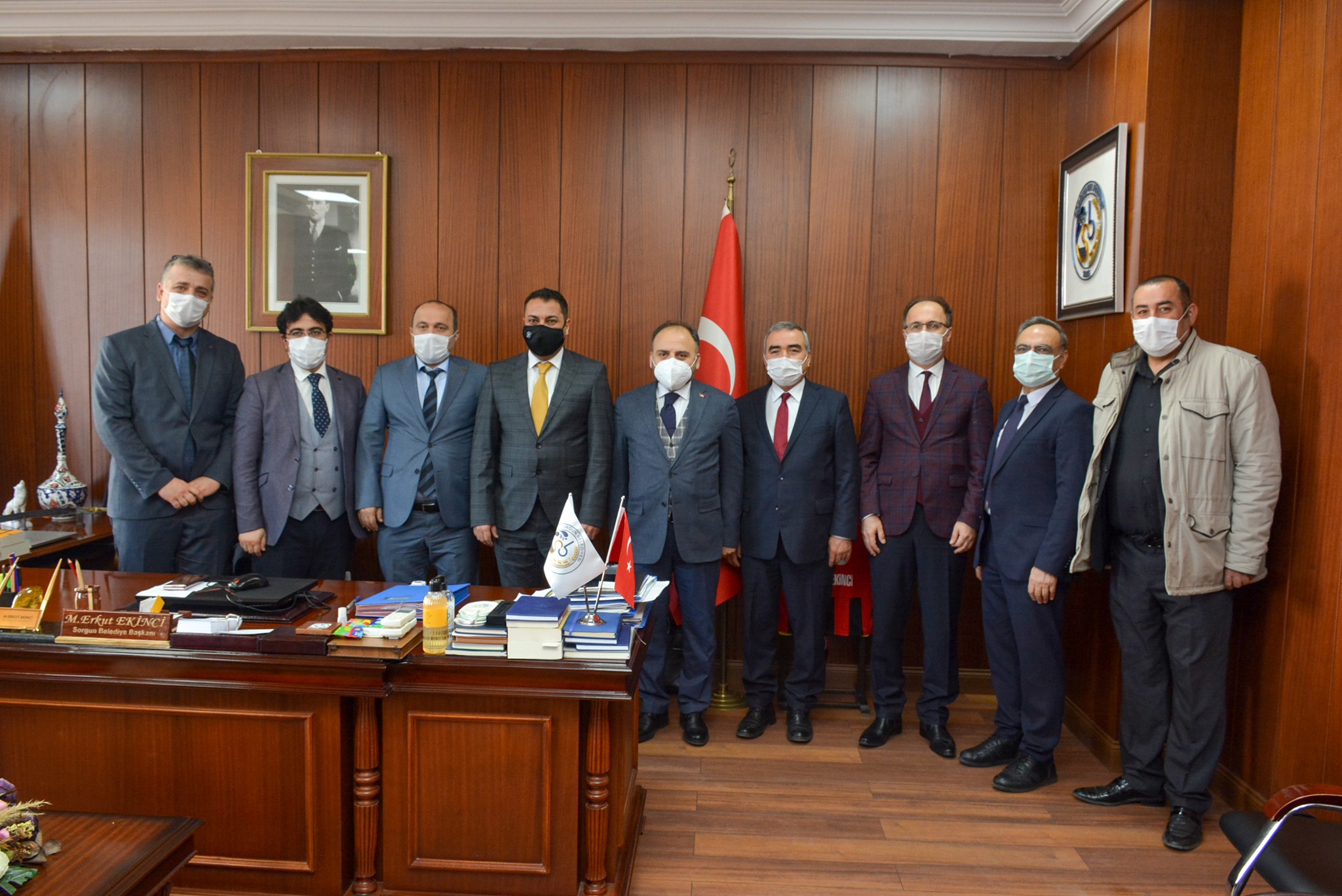 Türkiye Şeker Fabrikaları Genel Müdürü Mücahit Alkan, Sorgun Belediye Başkanı