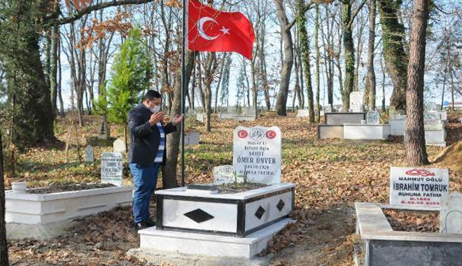 Kocaeli'nin Kandıra ilçesinde vatani görevini yaparken 1920 yılında şehit olan