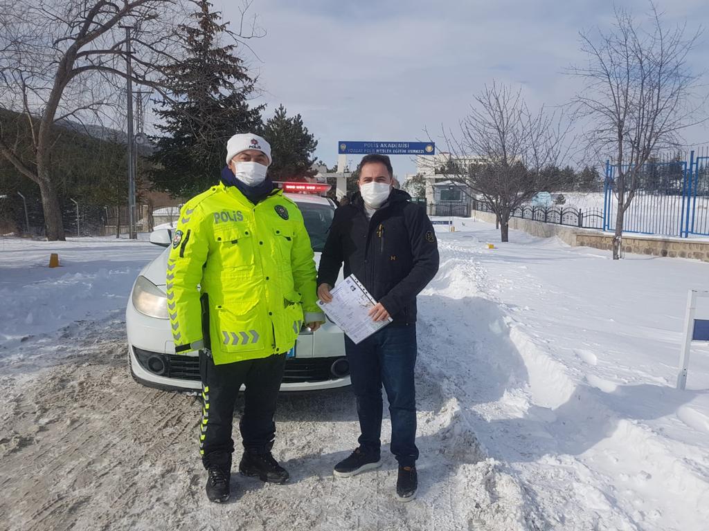 Yozgat’ta Polis Meslek Eğitim Merkezi (POMEM) sınavına giderken trafik kazası