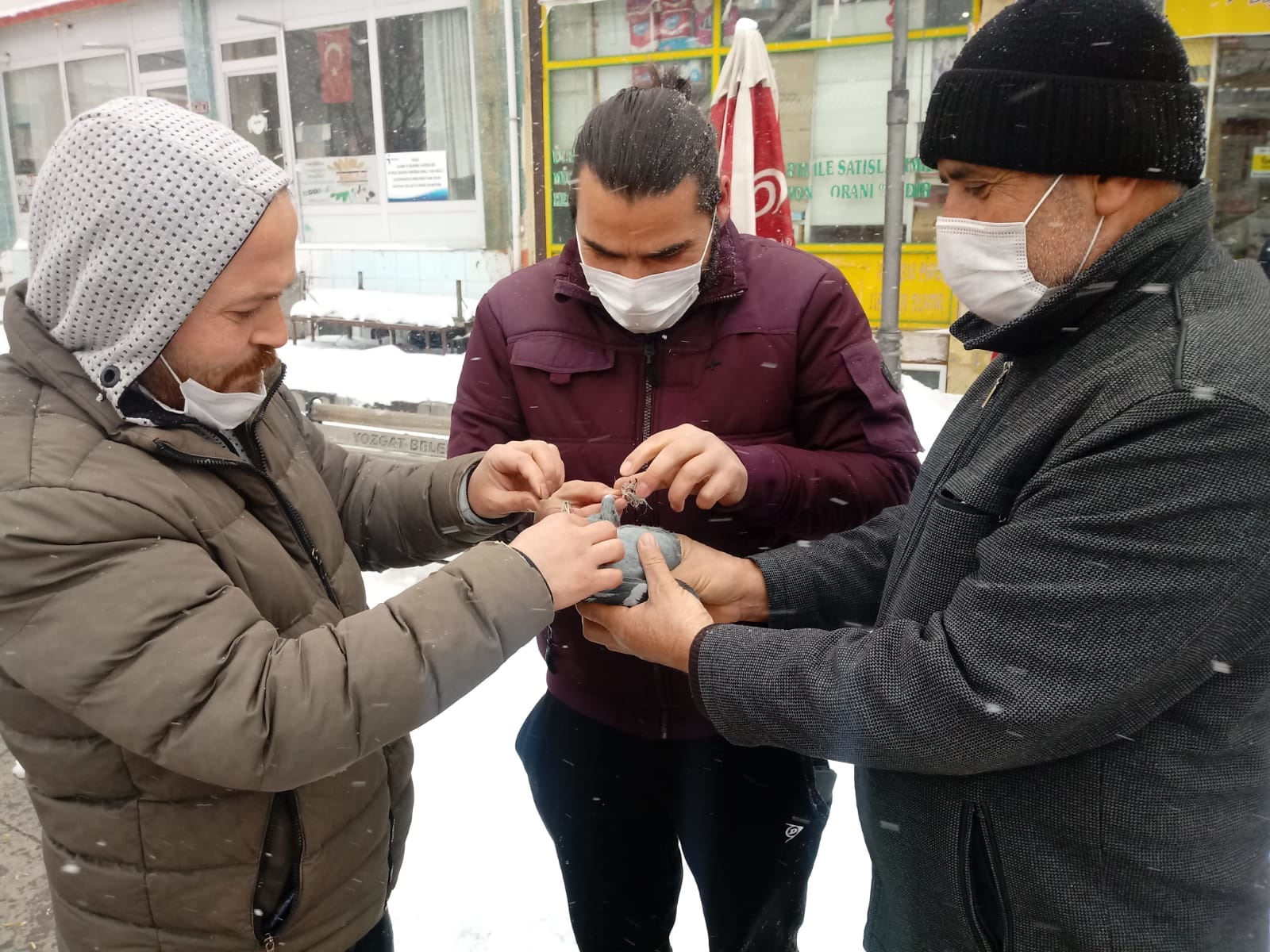 Yozgat’ta Ferhat Susam ve Sait Şenöz isimli vatandaş, örnek bir