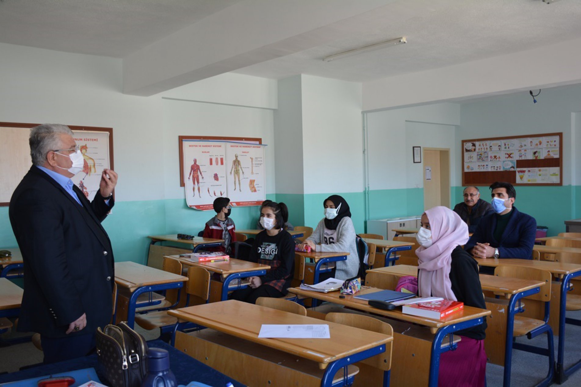 Yozgat İl Milli Eğitim Müdürü Yusuf Yazıcı, ilçe okulları ziyaretleri