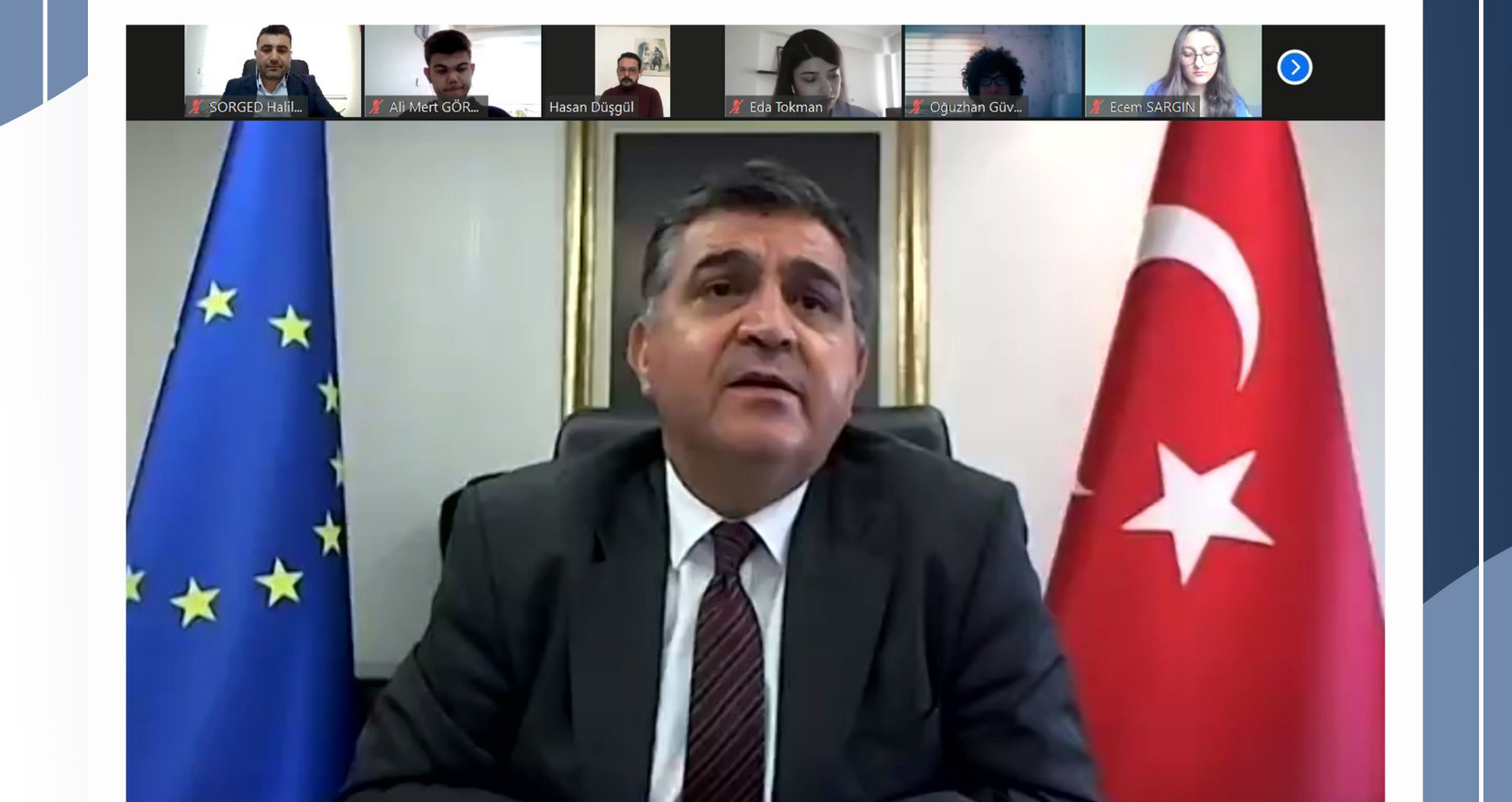 Dışişleri Bakan Yardımcısı ve AB Başkanı Büyükelçi Faruk Kaymakcı "Türkiye