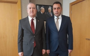 Sorgun Belediye Başkanı Erkut Ekinci, MHP Genel Başkan Yardımcısı Sadir