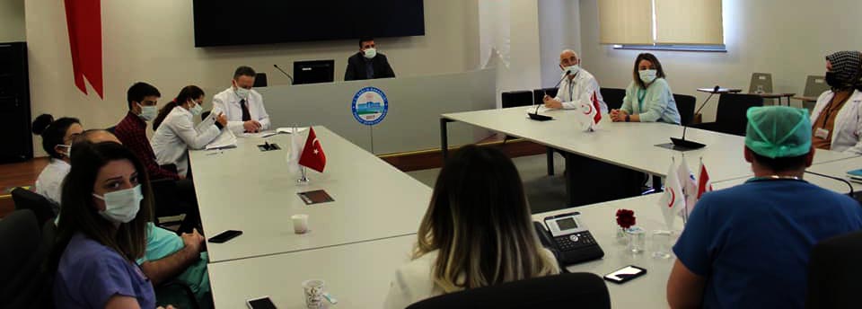 Yozgat Şehir Hastanesi 2021 Yılı Hastane Konseyi Toplantısının birincisi Başhekim