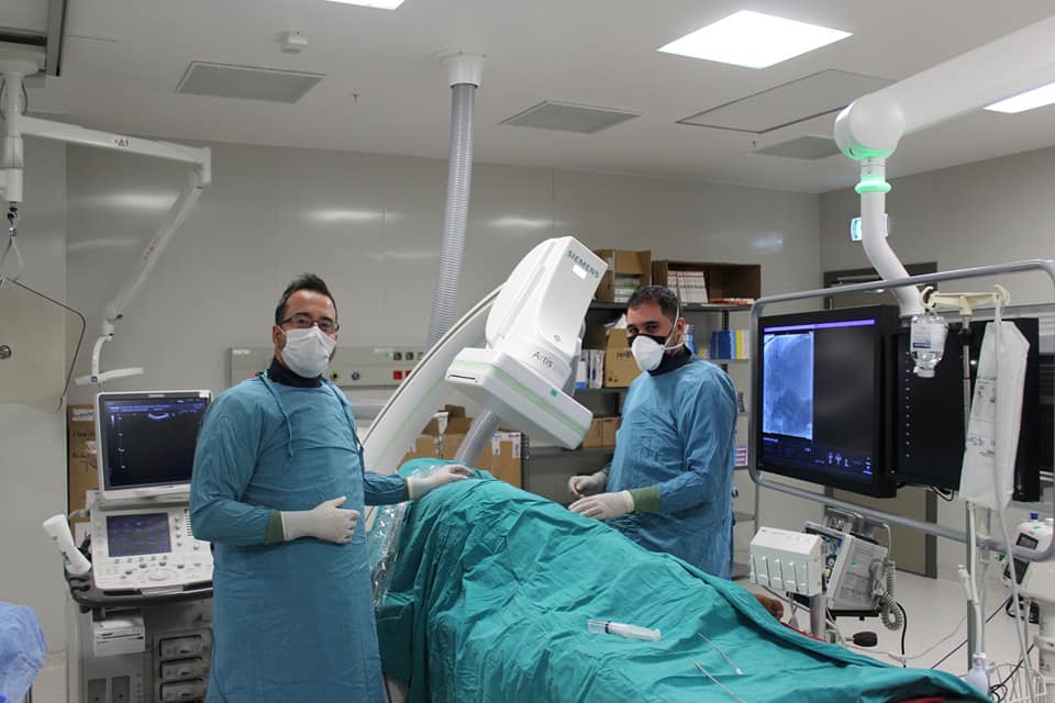 Yozgat Şehir Hastanesinde ciltten girilerek tedavilerin yapıldığı Girişimsel Radyoloji Ünitesi