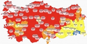 Mart ayı ile başlayan normalleşme süreci ardından riskli illerin artış