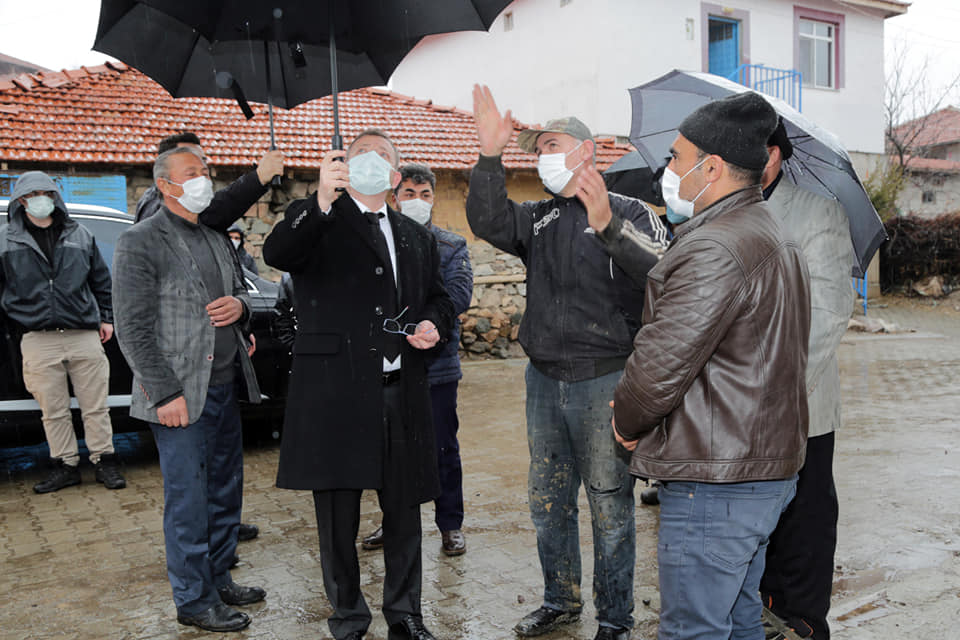 Yozgat Valisi Ziya Polat, Dolu ve fırtınadan etkilenen bölgelerde incelemelerde