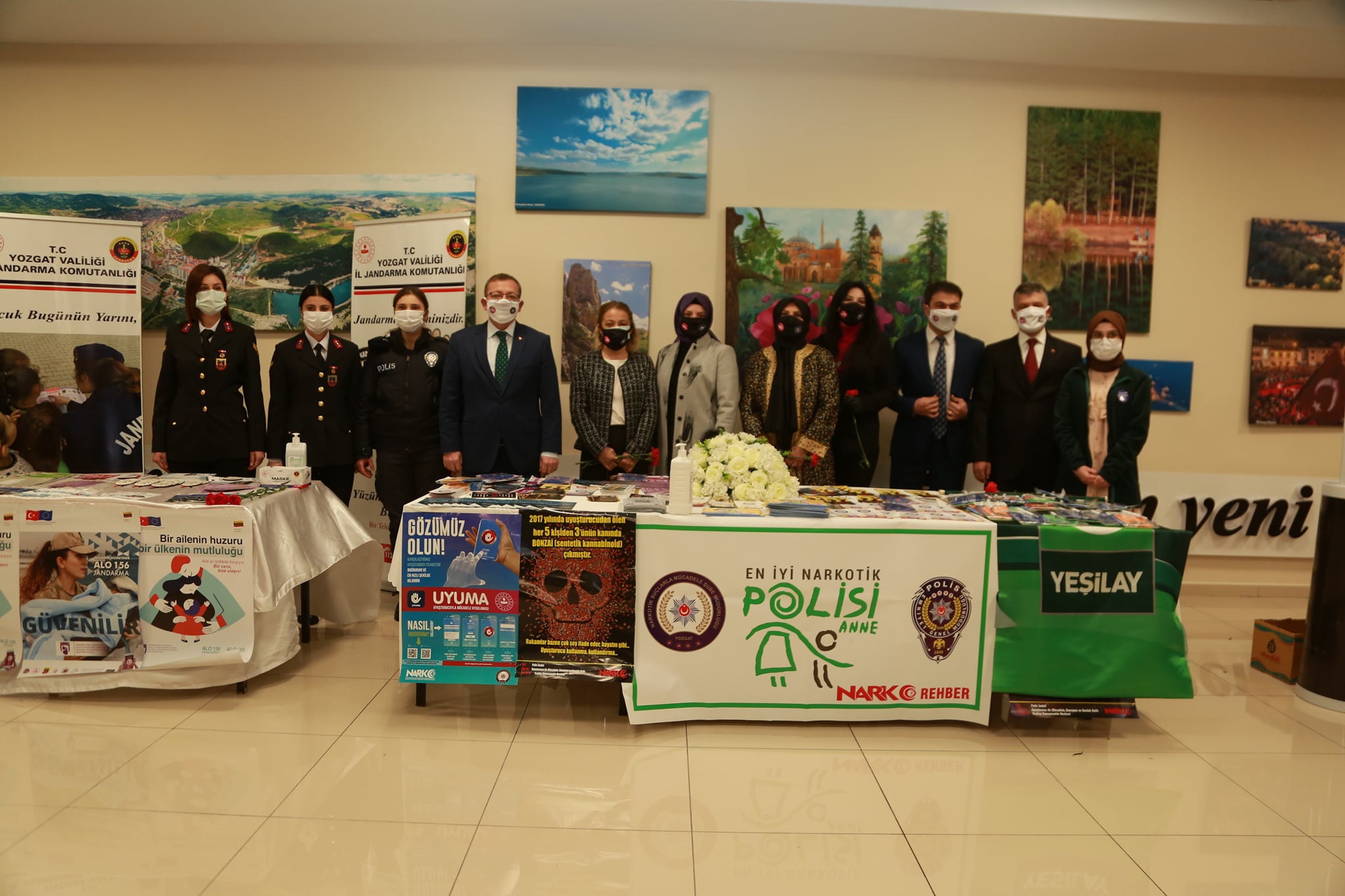 Yozgat Valiliği tarafından 8 Mart Dünya Kadınlar Günü dolayısıyla düzenlenen