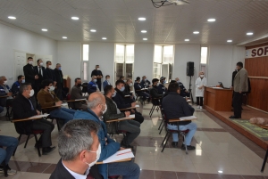 İş sağlığı ve güvenliği yasası gereğince Sorgun Belediyesi'nde görevli personele