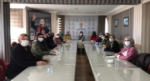 AK Parti Yozgat Kadın Kolları tarafından haftalık istişare ve değerlendirme