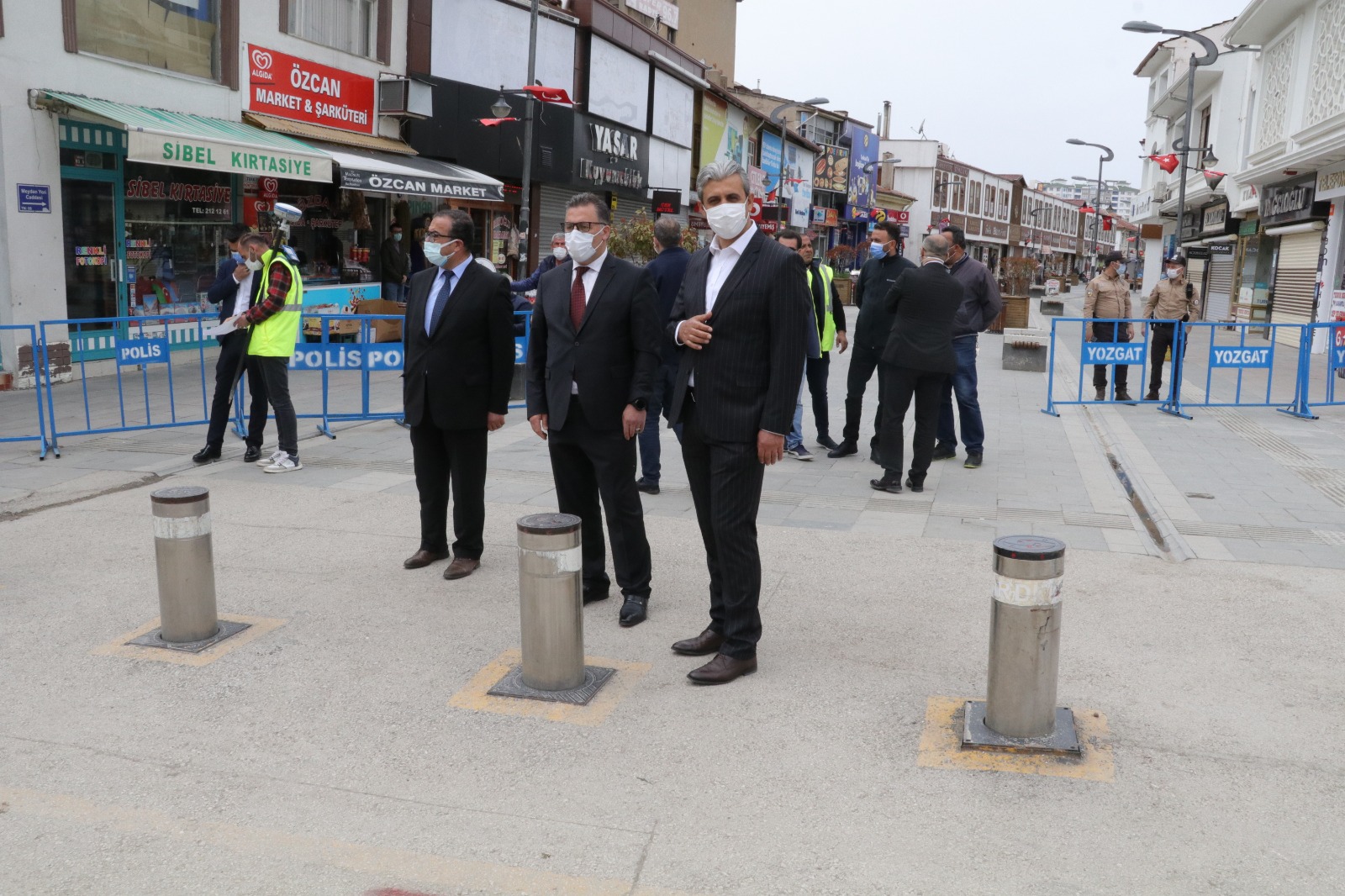 Yozgat Belediye Başkanı Celal Köse,  saat kulesi, dörtyol kavşağı ve