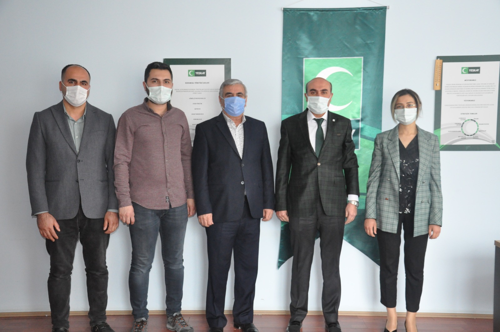 Yeşilay Şube Başkanlığı tarafından yapılan olağanüstü kongrede Halil İbrahim Coşkun’