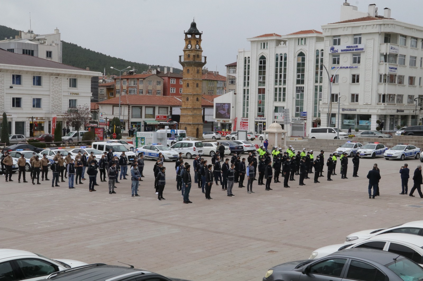 Yozgat İl Emniyet Müdürlüğüne bağlı ekipler 19 noktada 514 personel