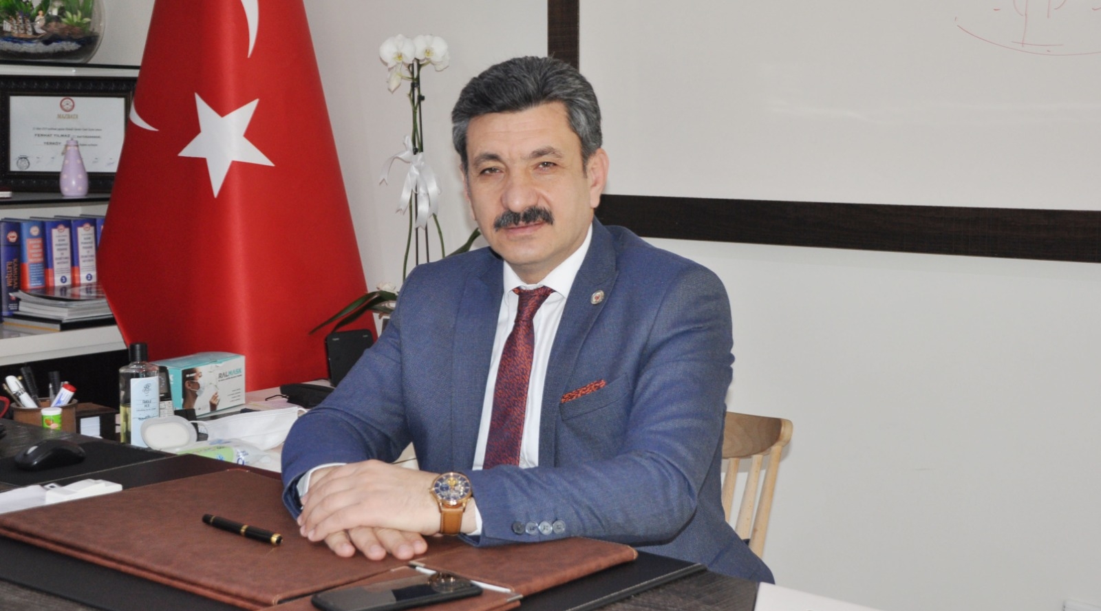 Yerköy Belediye Başkanı Ferhat Yılmaz, bahar ayının gelmesiyle birlikte, evlerinin