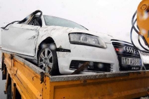 Yozgat’ın Yerköy İlçesine bağlı Sekili Köyü yakınlarında meydana gelen trafik