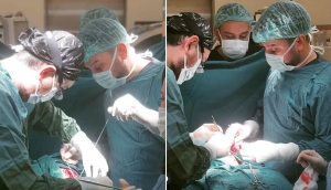 Yozgat Şehir Hastanesinde Şan damarı tıkanıklığı operasyonu yapıldı.