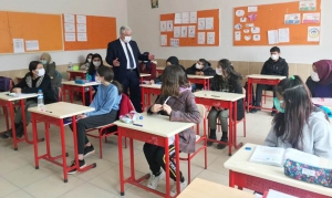 İl Milli Eğitim Müdürü Yusuf Yazıcı, Müdür Yardımcıları Fatih Erdoğan