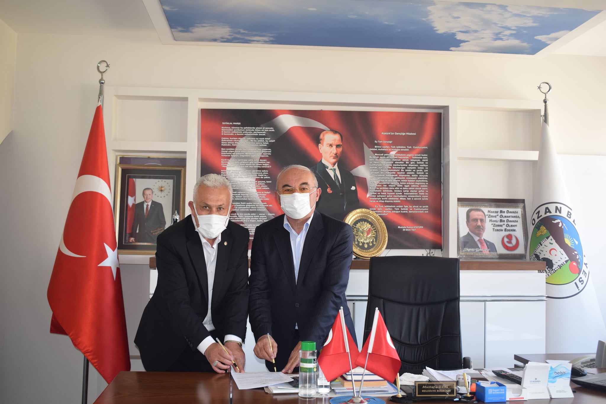 Hizmet-İş Sendikası ile Ozan belediyesi arasında 3 yıl süreli toplu-iş