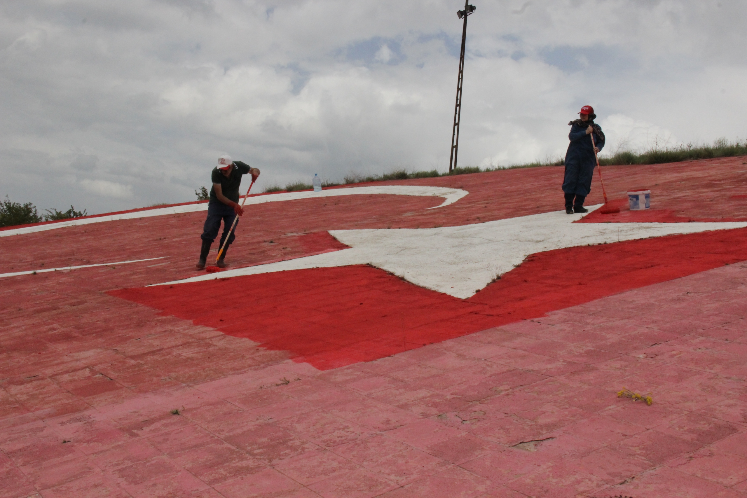 Yozgat'ta 2017 yılında araştırmacı yazar Osman Karaca tarafından boyanan ve