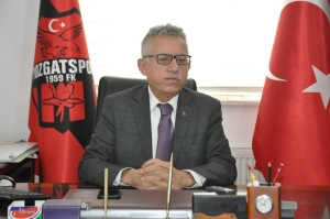 Yozgatspor 1959 FK kulüp Başkanı Kazım Arslan katıldığı bir haber