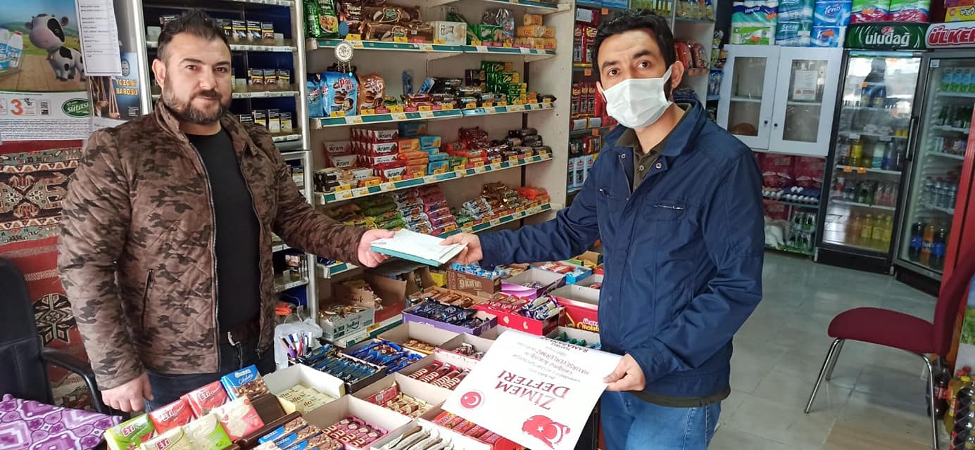 Yozgat Valiliği tarafından hayata geçirilen veresiye defteri (zimem defteri) uygulamasına