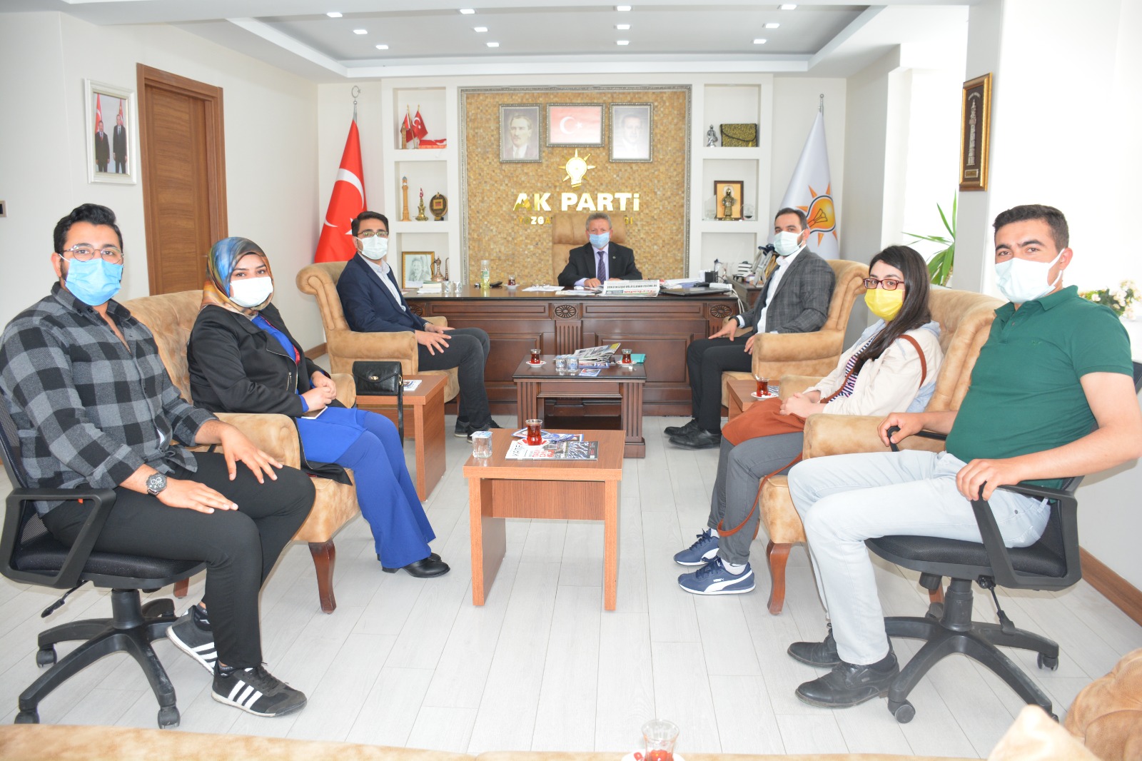 Ak Parti Gençlik Kolları Yerel Yönetimler 4. Bölge Koordinatörü Salih