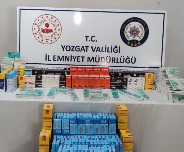 Sorgun’da gerekli izni olmadan veteriner ilaçları sattığı tespit edilen bir