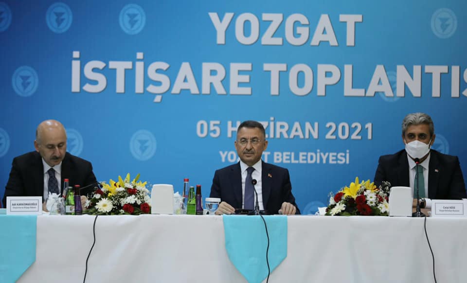 Cumhurbaşkanı Yardımcısı Hemşehrimiz Fuat Oktay, Yozgat'ta yatırıma dönük çalışmaların hızla