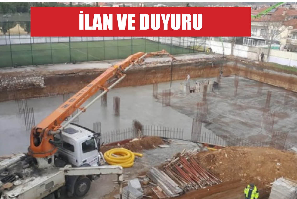 Yozgat Merkez 16 Derslikli Temel Eğitim Okulu Yapım (betonarme karkas