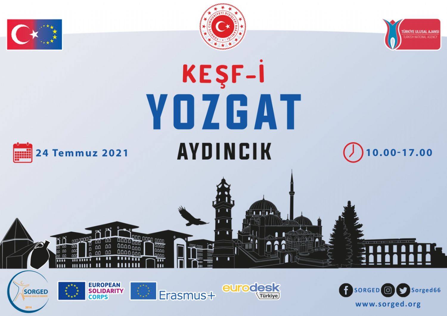 Sorgun Gençlik Derneği tarafından hazırlanan ve Türkiye Ulusal Ajansı tarafından