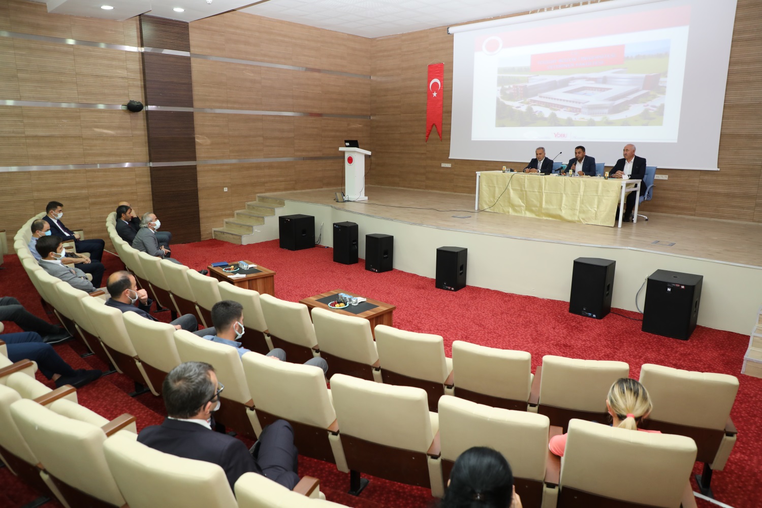 Yozgat Bozok Üniversitesi Rektörü Prof. Dr. Ahmet Karadağ Veteriner Fakültesiyle